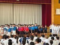 新人戦壮行会1