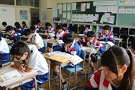 社会科授業の1コマ