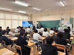 いじめ防止教育の様子