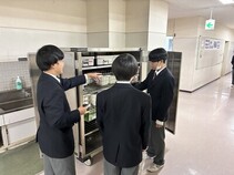 給食委員会活動風景