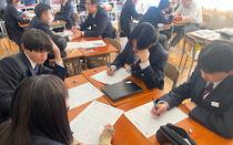 英語の授業風景