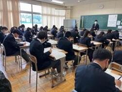 実力テストの様子