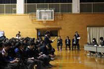 各学級代表の発表