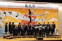 2年生の合唱の様子