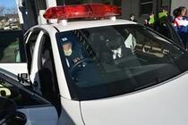 パトカーに乗る体験