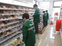 コンビニエンスストアでの職場体験