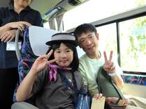 バスガイド体験の様子2