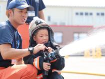 消防署体験の様子2