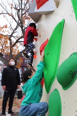 クライミング体験会の様子10
