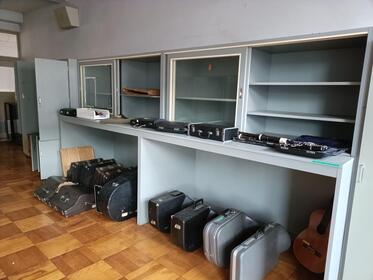 音楽室（Before）の様子